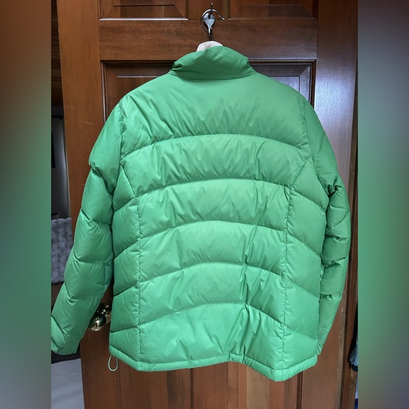 L.L. Bean apple Green Quilted Jacket - Picture 2 of 7